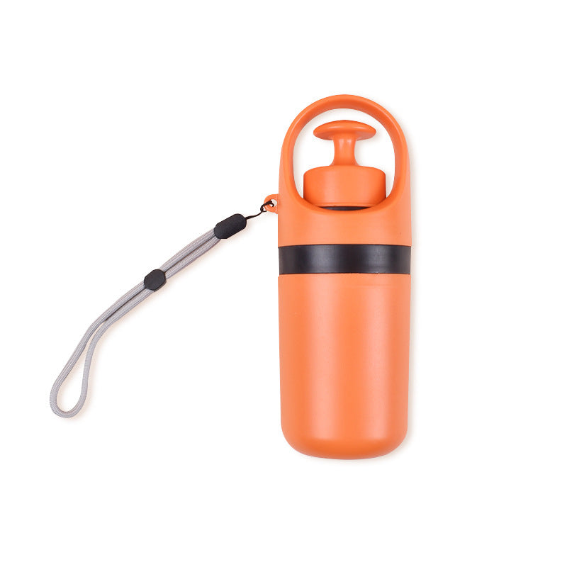 Portable Dog Pooper Scooper with Built-In Waste Bag Dispenser