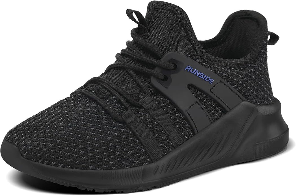 Girls’ Lightweight Running Shoes – Breathable Lace-Up Sneakers