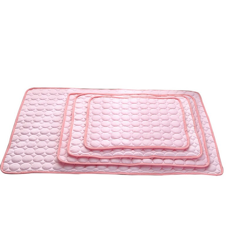 Pet Cooling Mat Ice Silk Summer Pad for Dogs & Cats