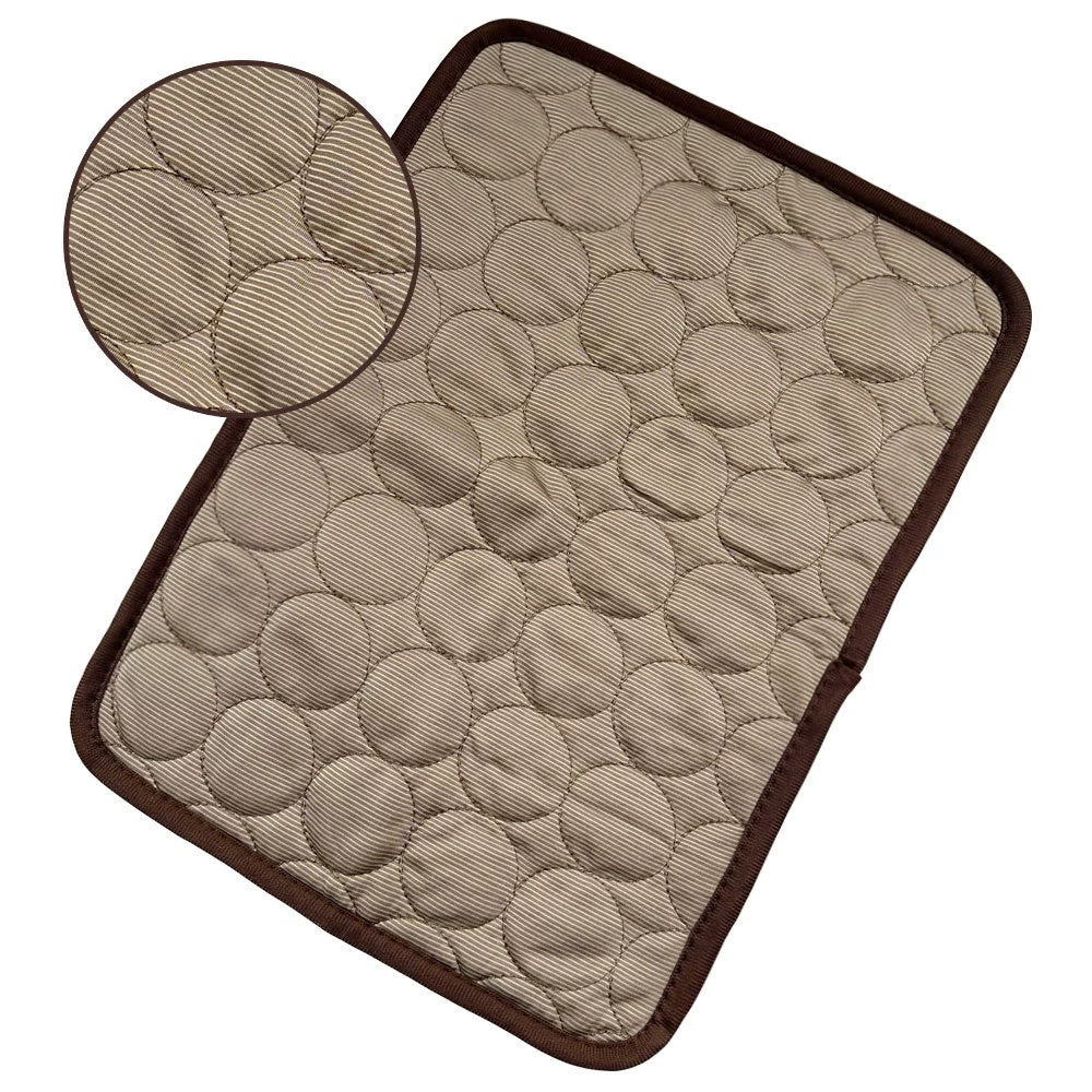 Pet Cooling Mat Ice Silk Summer Pad for Dogs & Cats